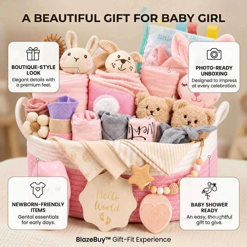 Luxury Baby Gift Basket