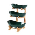 Three-Tier Fruit Bowl Stand