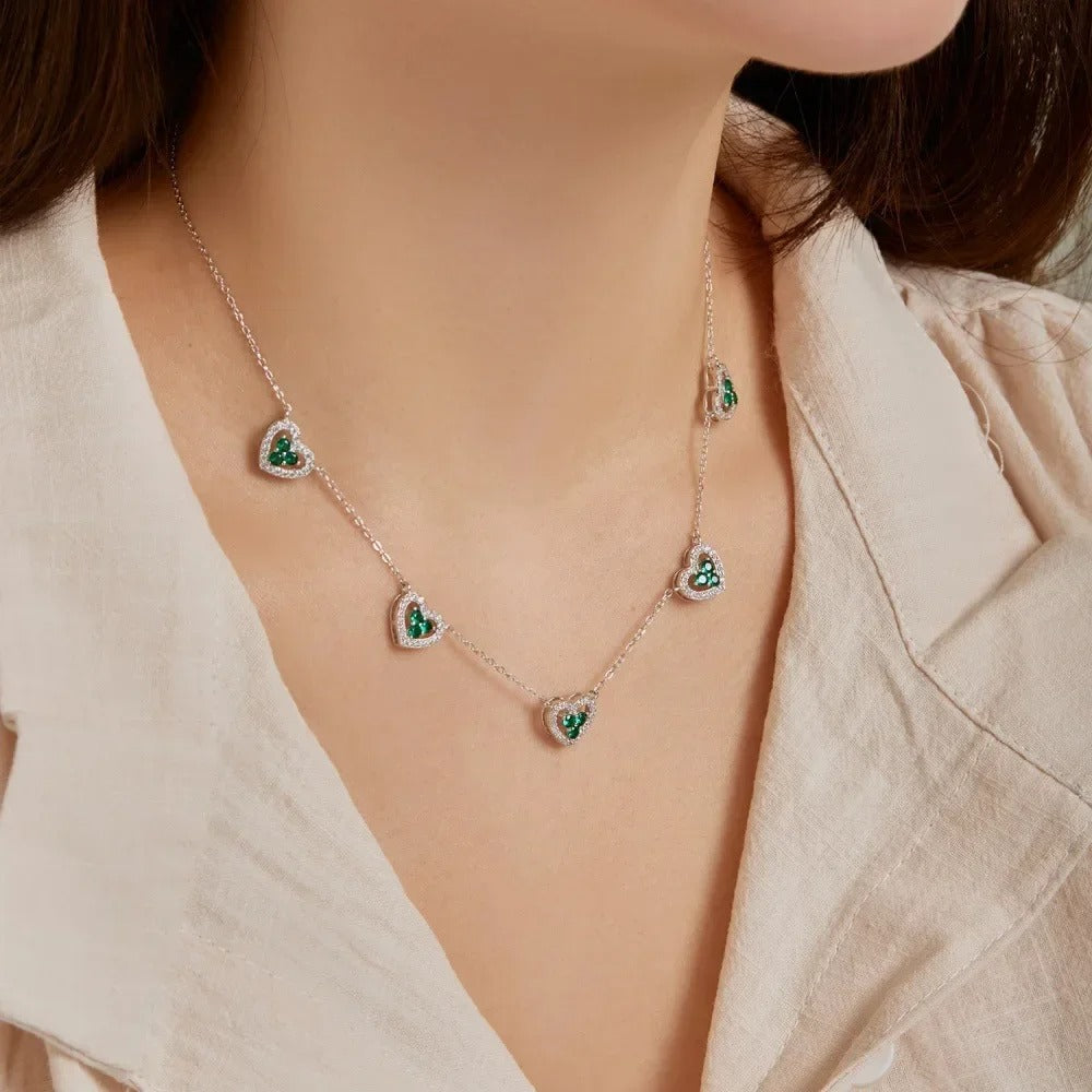 HeartGlow™ Silver Necklace