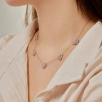 HeartGlow™ Silver Necklace