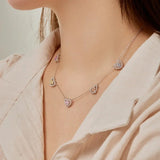 HeartGlow™ Silver Necklace