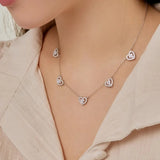 HeartGlow™ Silver Necklace