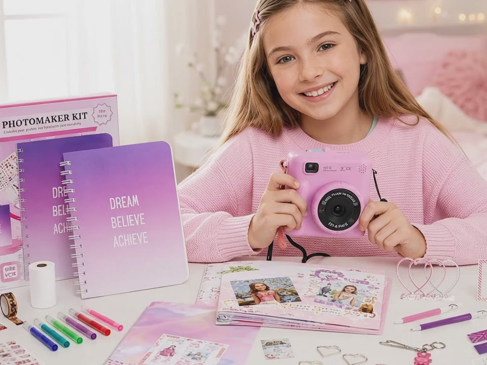 Instant Print Camera Journal Set