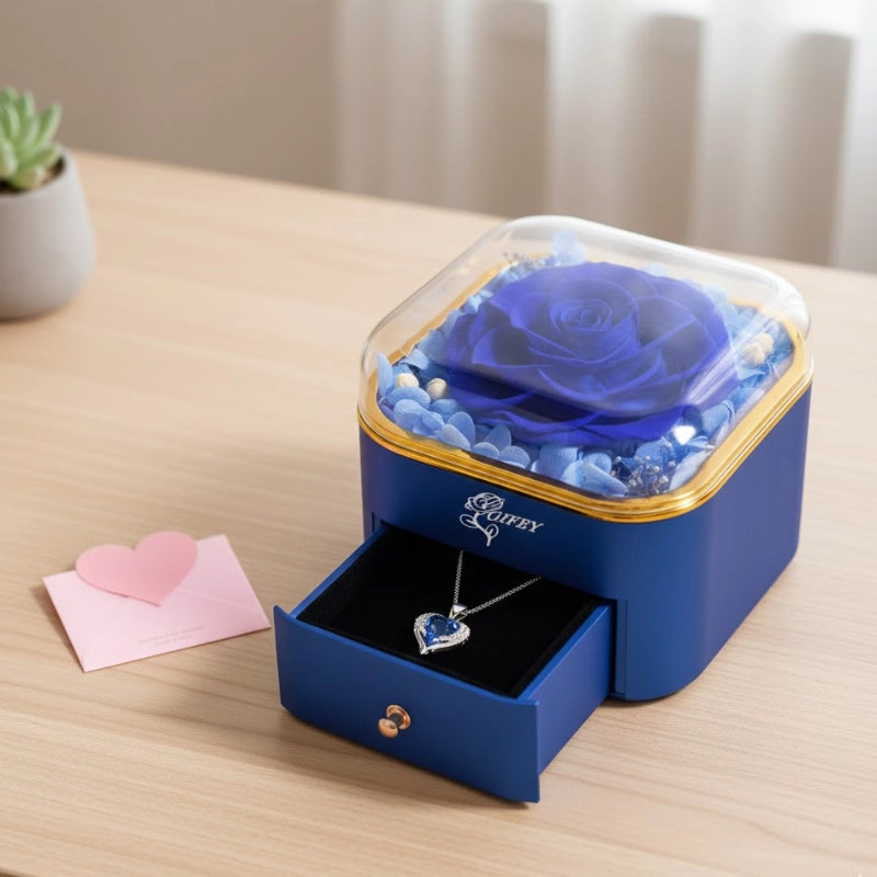 Forever Rose Necklace Box