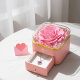 Forever Rose Necklace Box