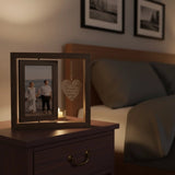 Rotating Rustic Photo Frame