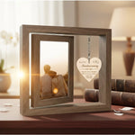 Rotating Rustic Photo Frame