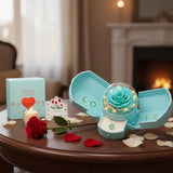 Preserved Rose Necklace Box