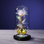 Galaxy Glass Rose Lamp
