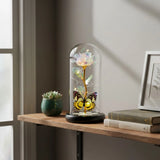 Galaxy Glass Rose Lamp