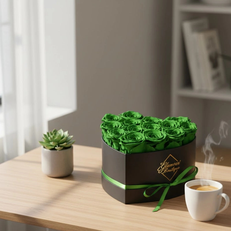 Forever Heart Rose Box