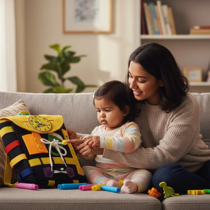 Toddler Busy Board Backpack