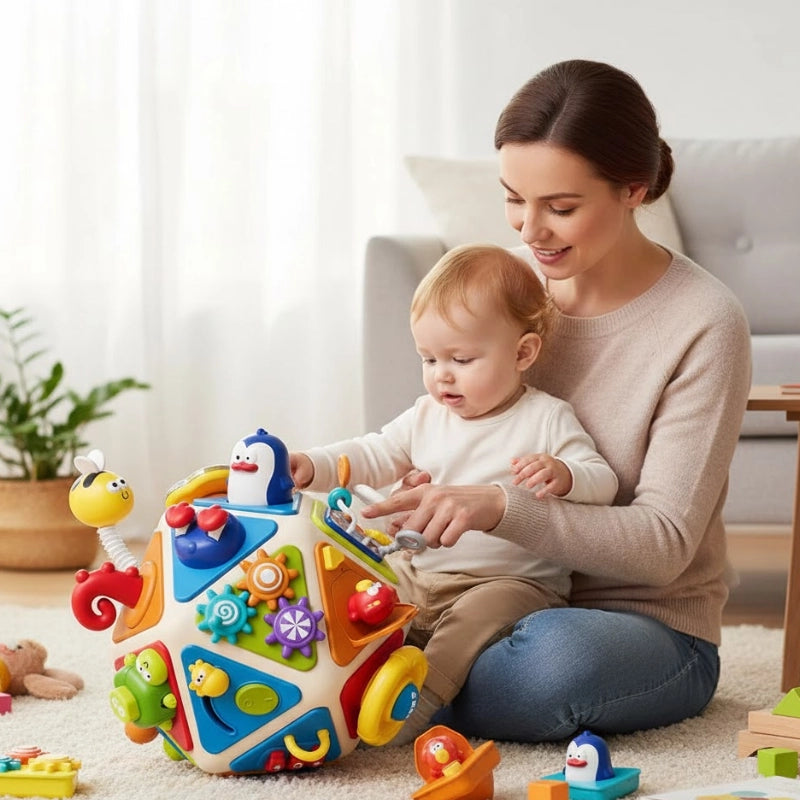 Toddler Activity Learning Cube