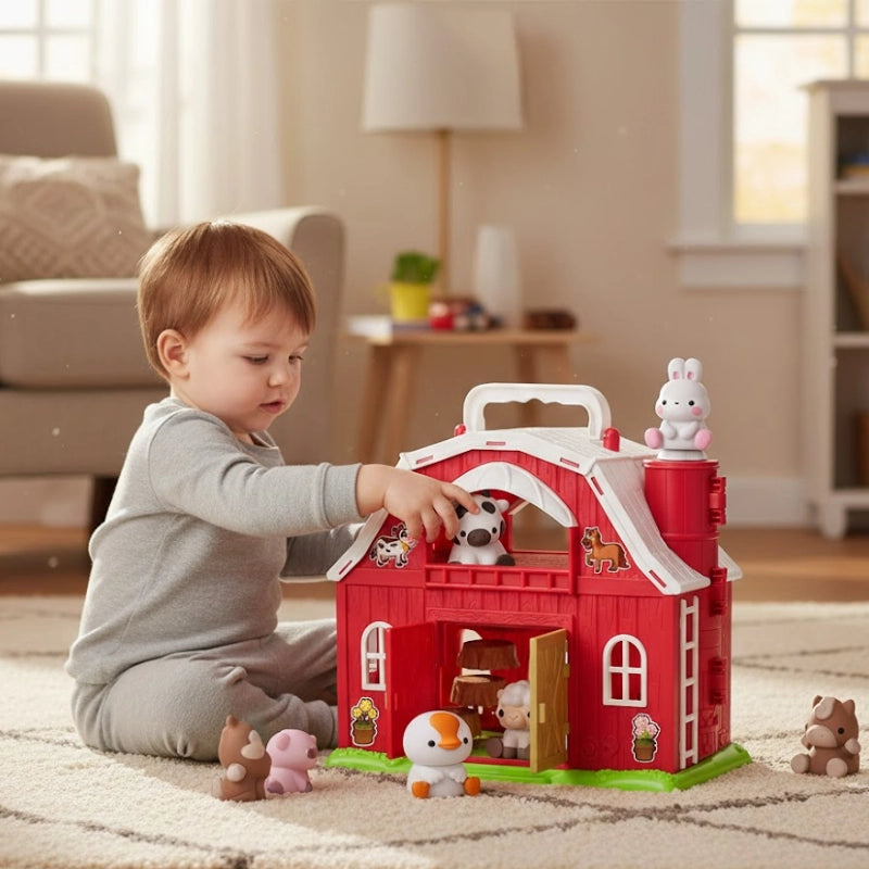 Toddler Farm Barn Playset