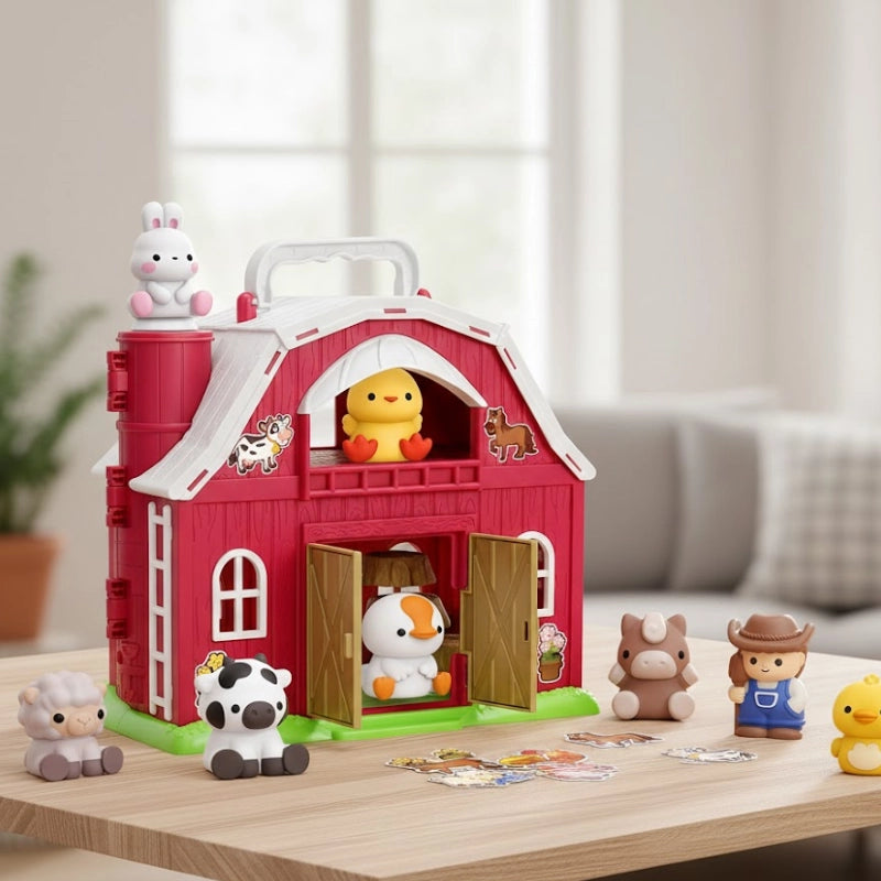 Toddler Farm Barn Playset