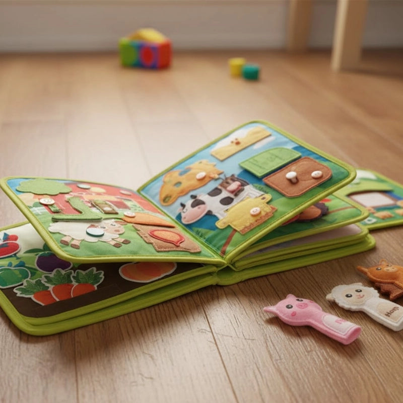 Montessori Farm Busy Book