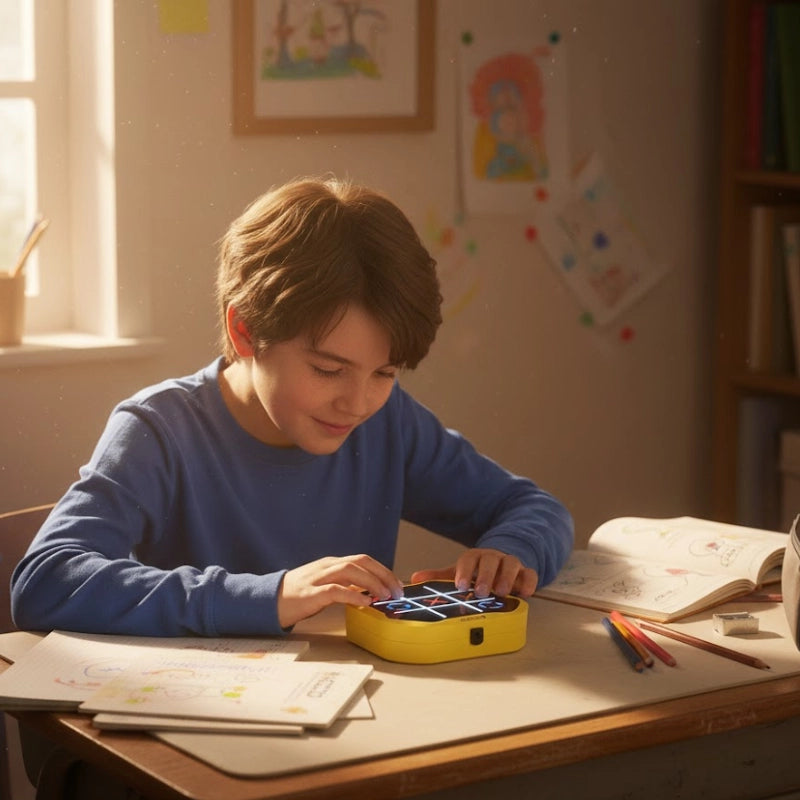 Interactive Tic Tac Toe Puzzle Game