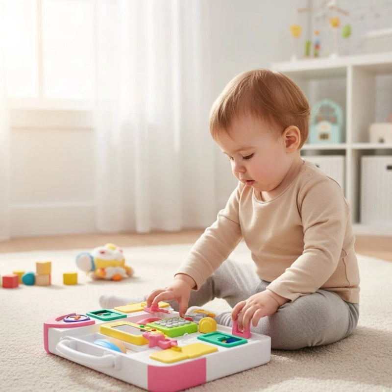 Toddler Learning Busy Board