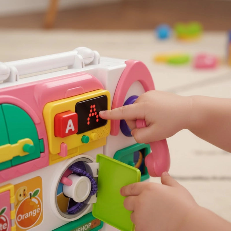 Toddler Learning Busy Board