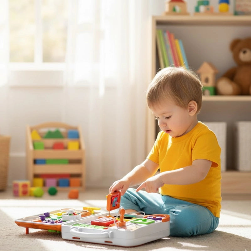Toddler Learning Busy Board