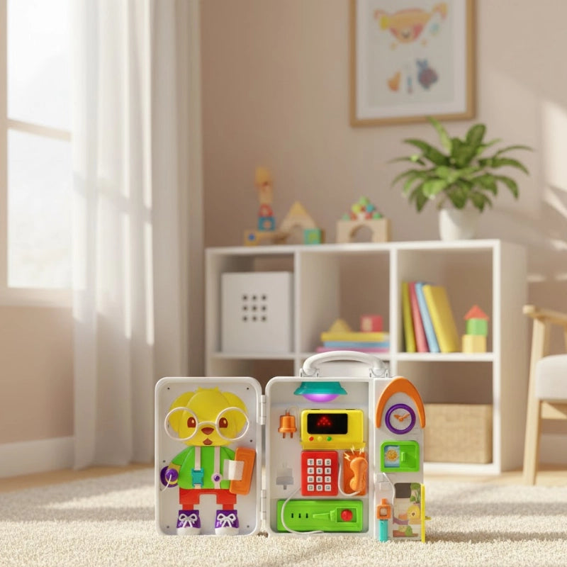 Toddler Learning Busy Board