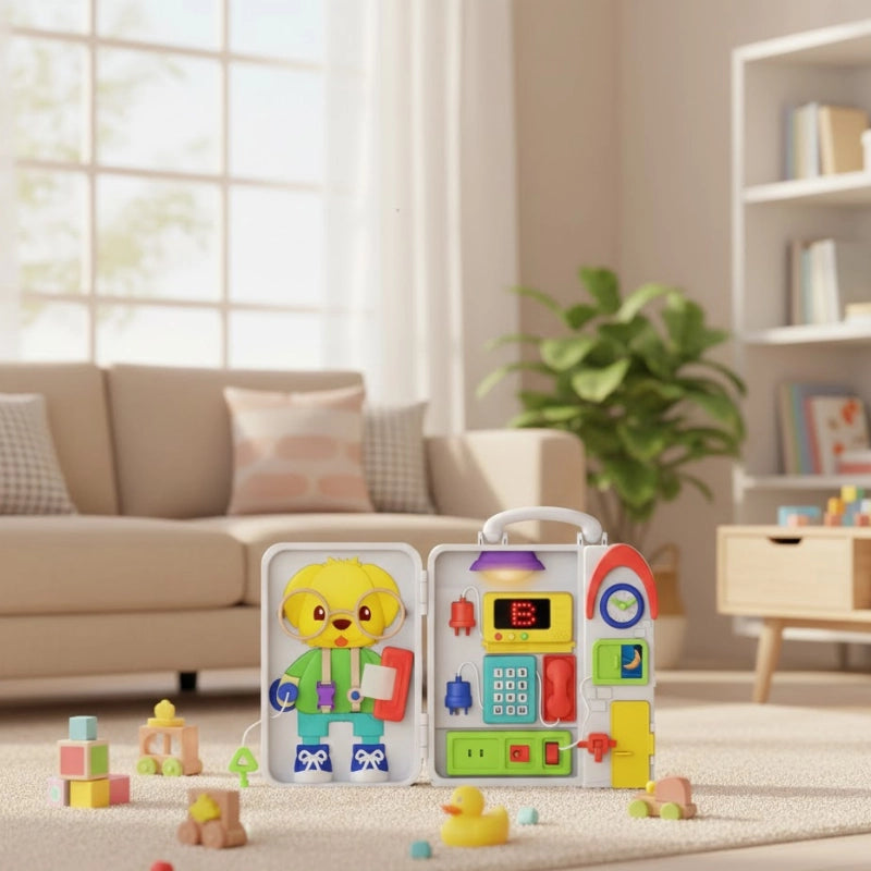 Toddler Learning Busy Board