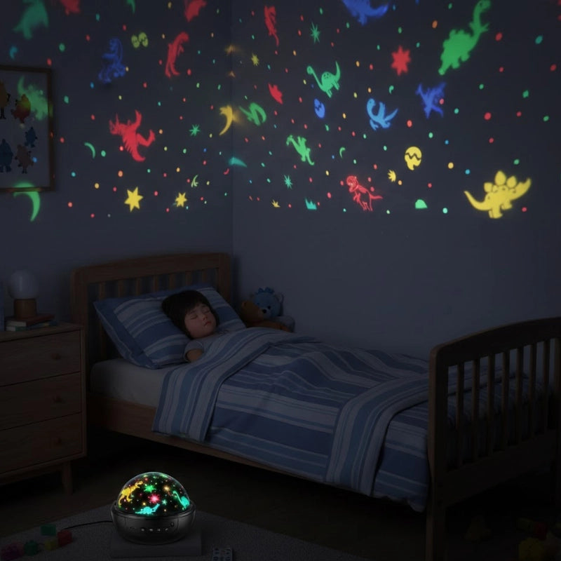 Dinosaur Galaxy Night Projector