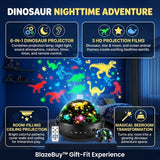 Dinosaur Galaxy Night Projector