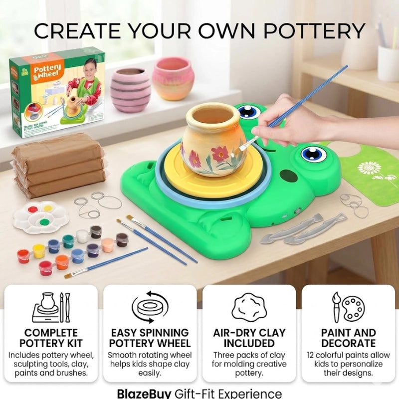 Creative Kids Pottery Wheel Kit