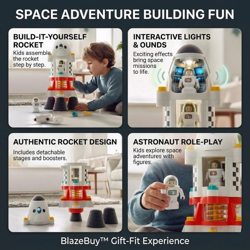Space Adventure Rocket Playset