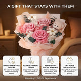 Forever Rose Bear Bouquet