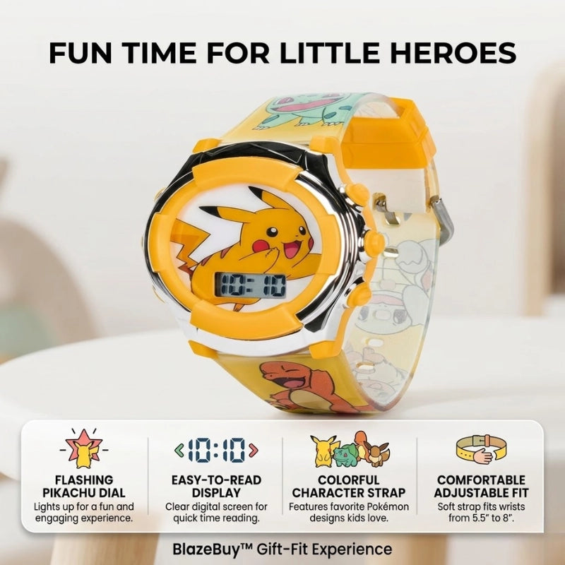 Pokémon Digital LCD Watch