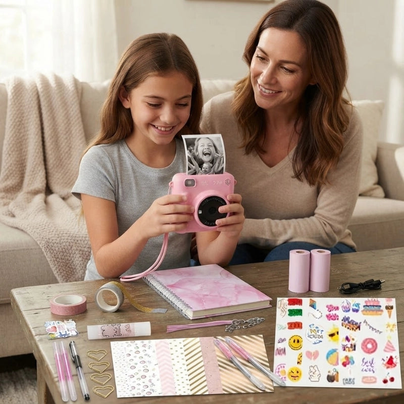 Instant Print Camera Journal Set