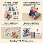 Tabletop Mixed Media Easel Set