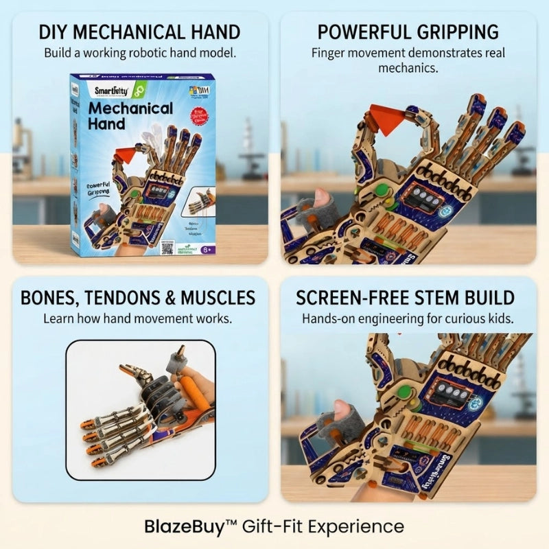 Mechanical Robotic Hand Building Kit