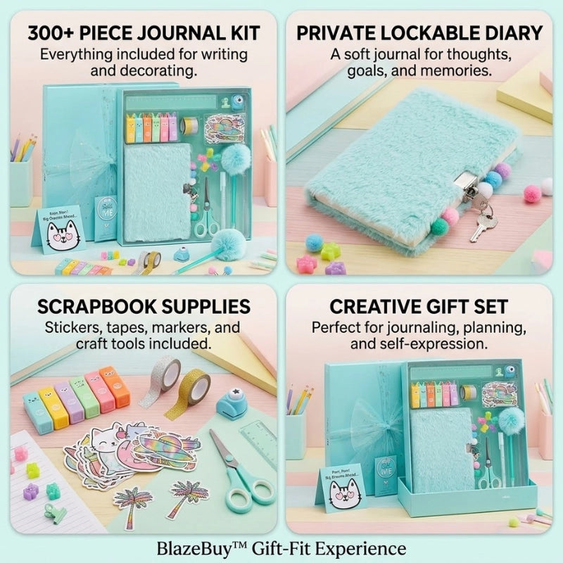 Creative Lockable Journal Craft Kit