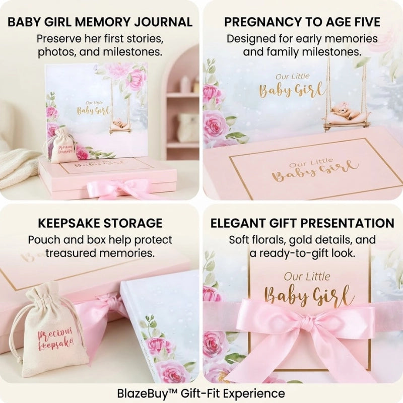Baby Girl Memory Book