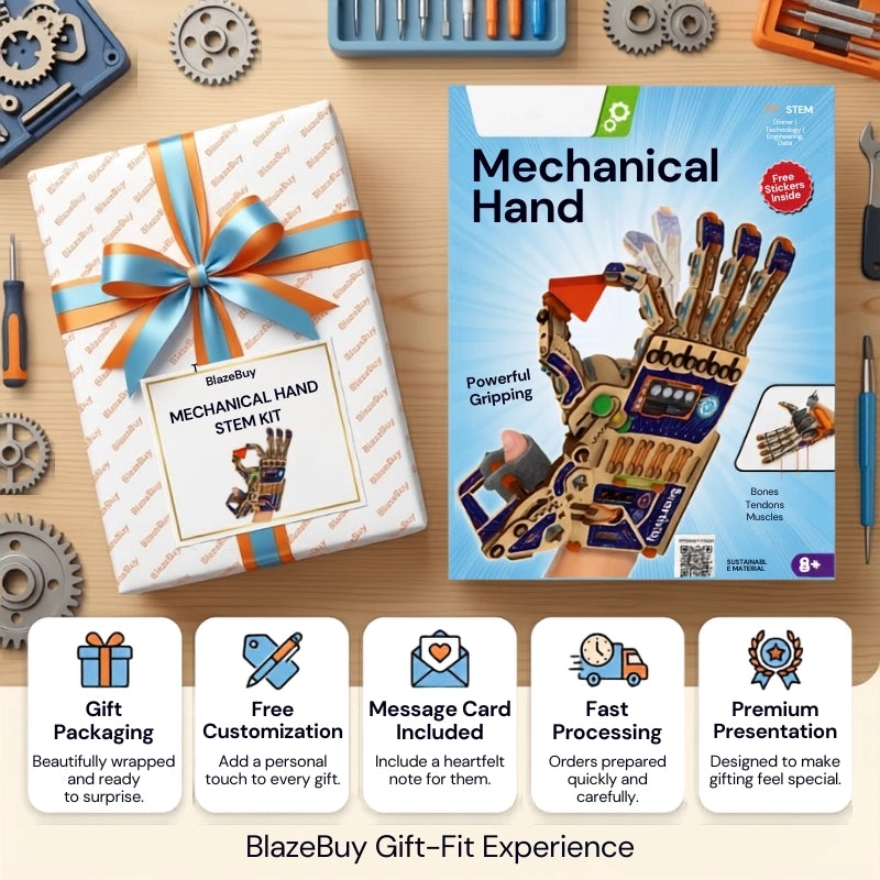 Mechanical Robotic Hand Building Kit