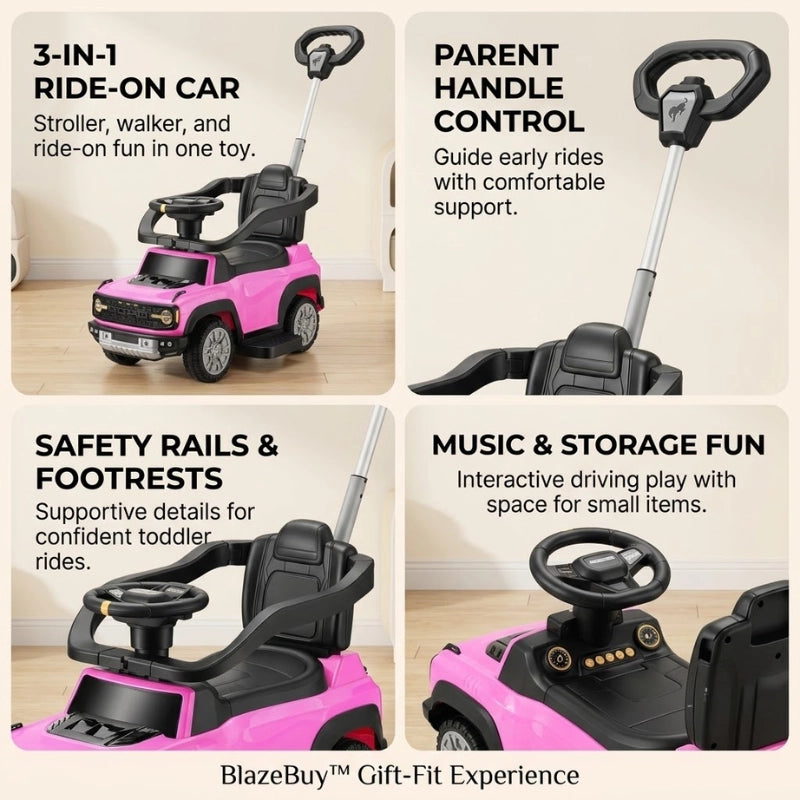 Toddler Push Ride Car