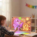 LED Rechargeable Glow Art Board