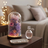 Forever Bloom Glass Dome