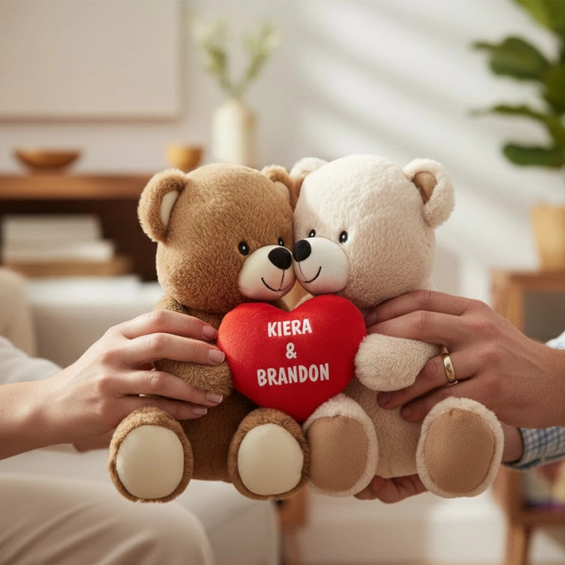 Personalized Couple Plush Keepsakes