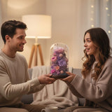 Forever Bloom Glass Dome