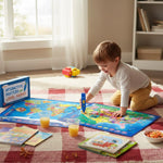 Interactive Talking Learning Maps for Kids