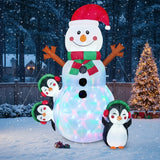 Lighted Snowman Holiday Inflatable