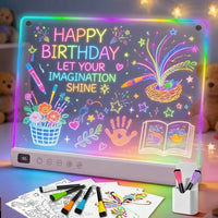 LED Glow Drawing Board