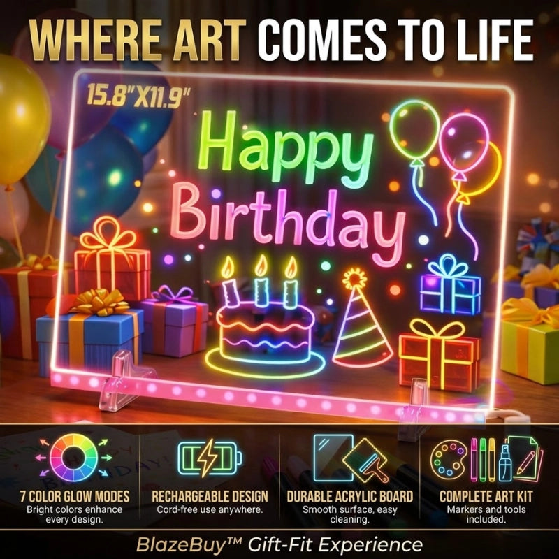 LED Acrylic Drawing Board