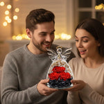 Angel Rose Glass Dome