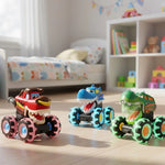 Glow Monster Truck Trio