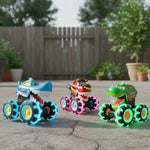 Glow Monster Truck Trio